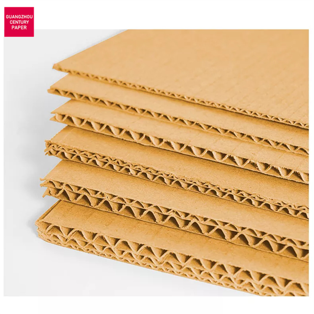 China Custom Brown Kraft Corrugated Cardboard Sheets Manufacturers