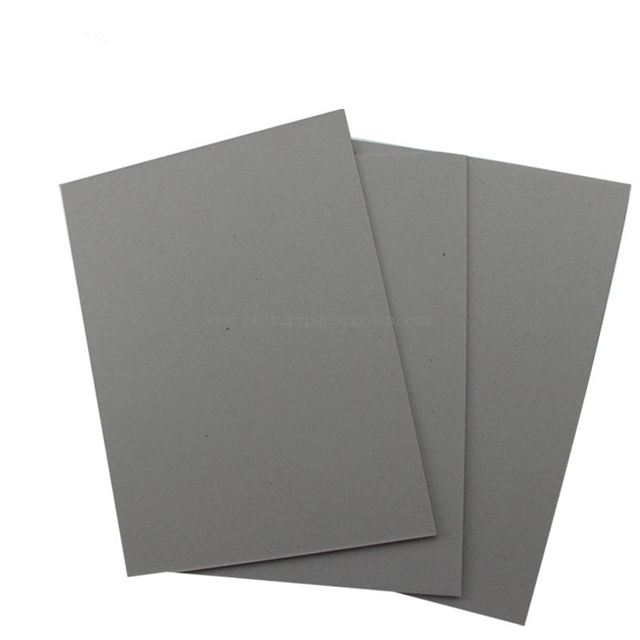 China 1.5mm 2mm Recycled Coated One Side White Duplex Board Chipboard