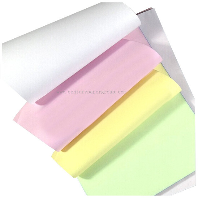 5 ply rolls inkjet printer Carbonless Paper for bill from China