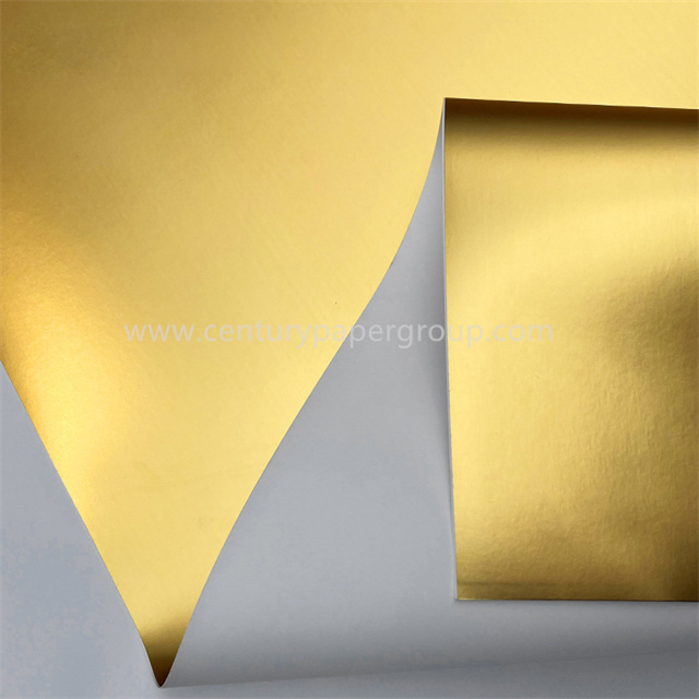 Gold Silver Foil Paper Sheet for Box Package from China manufacturer